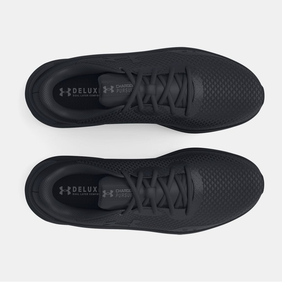 Men’s Under Armour Charged Pursuit 3 Running Shoes, Black Size 11.5 NEW - Picture 4 of 5